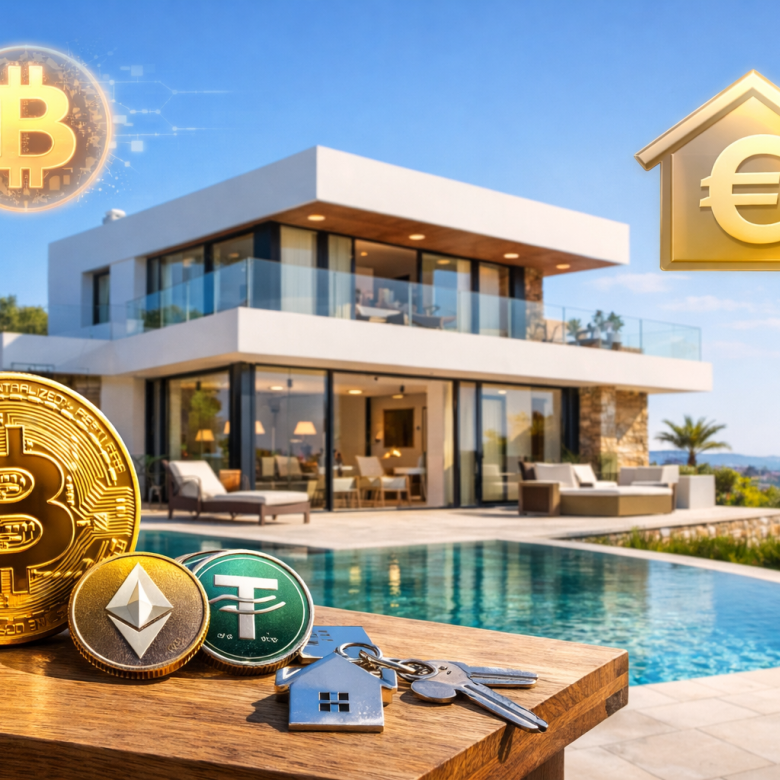 ¿Se puede comprar una vivienda en España con criptomonedas en 2025?